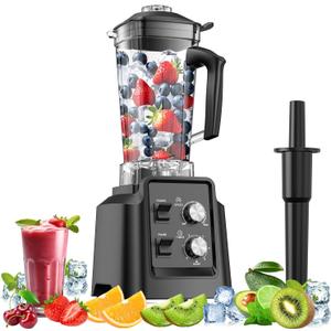 Blenders for Kitchen, Smoothie Maker, Blender for Smoothies, Large Capacity, 1800 Peak Watts, Professional Blender for Ice Crush, Frozen Drinks