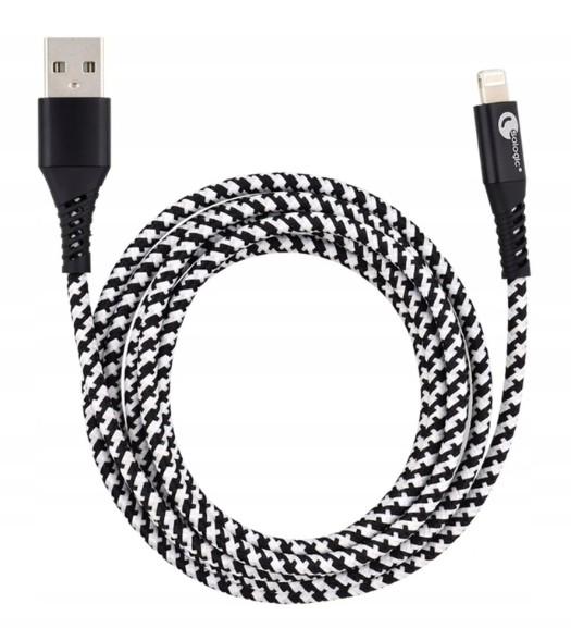 Belkin BoostCharge Braided Lightning Cable - 6.6ft/2M - MFi Certified Apple iPhone Charger USB to Lightning Cable 6ft - iPhone Cable - iPhone Charger Cable - Apple Charger - USB Phone Charger - White