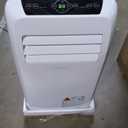 SereneLife Small Air Conditioner Portable 12,000 BTU with Built-in Dehumidifier - Portable AC Unit for Rooms up to 550 sq ft - Remote Control, Window Mount Exhaust Kit