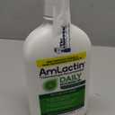 AmLactin Daily Nourish Therapeutic Body Lotion for Dry Skin - No-Scrub Exfoliator and Moisturizer 12% Lactic Acid Lotion, 14.1 oz 