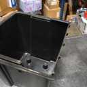 Mueller Janska M-Resin Heavy Duty Tall Planter, Indoor/Outdoor Grande Plant, Tree, Flower Pot, 2-Piece Set, 24, Modern Design, Built-in Drainage, Dark Gray (24 x 11.5")