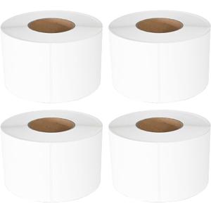 L LIKED 4000 Thermal Labels 4" x 6" Perforated Industrial Thermal Shipping Labels with 3" Core, (Commercial Grade)
