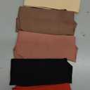 voenxe Seamless Women Underwear Thongs,No Show Ladies Thong,No Line Workout Breathable Comfortable Panties,Soft Undies,5-Pack (Large)