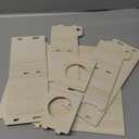 Hamster and Mouse Wooden Tunnel Cage Secret Peep Shed and Explore Hideout Flip Cover Design Hamster Play Tunnel