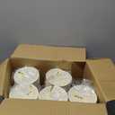 NYHI 150 4 oz Ripple Kraft Paper Cups Brown Hot Cold Cups 3 Layer Rippled Small Insulated Disposable Coffee Cups Perfect for Cappuccino Hot Cocoa or Iced Drinks