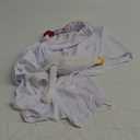 ComfyCamper Dog Ghost Costume - X Large Medium Small French Lab Night Lab Cosplay Halloween Christmas Costumes, Medium (White)