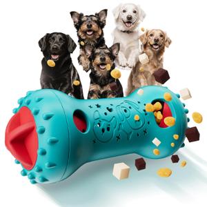 knitly Interactive Dog Toys, Adjustable Treat Dispensing Toy to Keep Them Busy, Dog Enrichment for Brain Stimulation & Cognitive for Puppy Puzzle to Reduce BoredomIdeal Gift for All Dogs(Rigid Nylon)