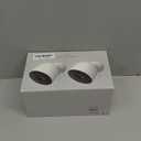 Google Nest Cam Outdoor (Wired, 2nd Gen) - 2 Pack - Security Camera with 2K Video and Gemini, Night Vision, 2-Way Audio - Works with Google Home - 2025 Model - Snow