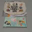 School Supplies for Girls, Cute Cat Stationery Set with Pencil Case, Pens & Sticky Notes Set, Cat Gifts Party Favor for Girls Stationery School Office Supplies (Cat)