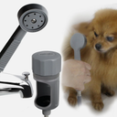 Pets Shower Attachment, Quick Connect on Tub Spout w/Front Diverter, Ideal for Washing Pets and Cleaning Tub, Portable and Convenience