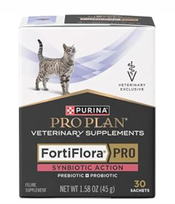 Purina Pro Plan Fortiflora PRO Synbiotic Action Feline Veterinary Supplements 30 sachets (BBD: 10/2027)