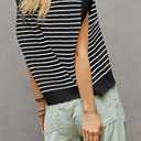 Yousify Summer Sweaters for Women 2025 V Neck Cap Sleeve Tops Sleeveless Spring Clothes Sweater Vest S-2XL