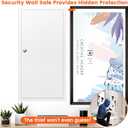 29.53" Tall White Wall Safes Between 16" Studs | 33% Larger Capacity & Lock