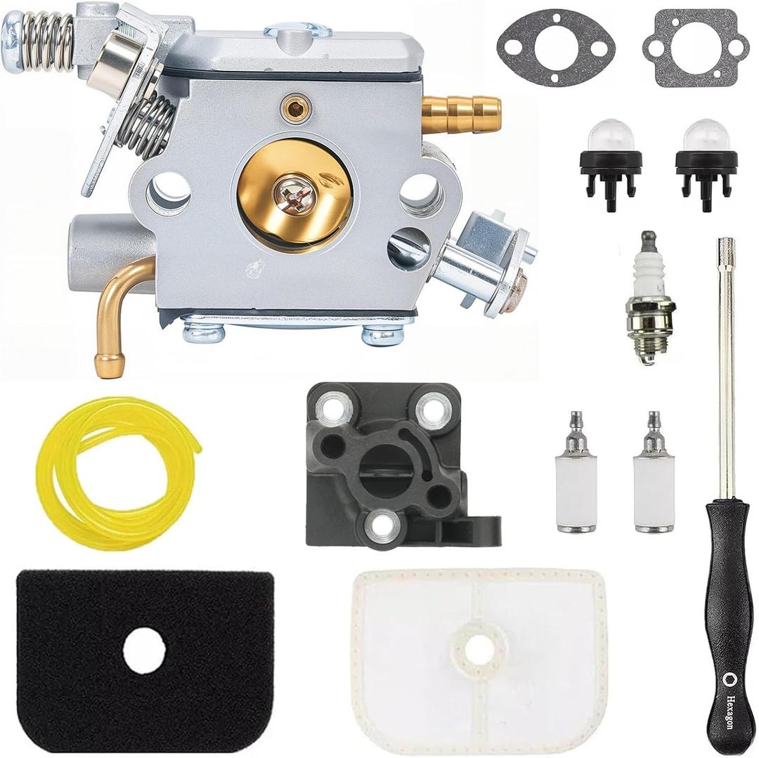 584901401 Carburetor Kits for Husqvarna 525L 525LS 525LST 525ES 325HE3 325HE4 525RXT 525ECS Trimmer Weed Eater Replacement Carb