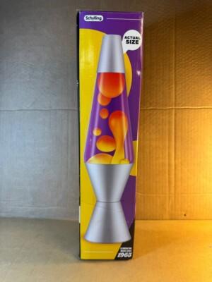 Lava 14.5 Purple/Yellow Lamp