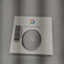 Google Nest Thermostat - Smart Thermostat for Home - Programmable Wifi Thermostat - Charcoal