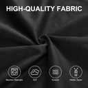 Hobestluk 5FT Bean Bag Chair Giant Bean Bag Chairs for Adults Large Bean Chairs with Removable Cover, Beanbag Chair with Filler, Adult Bean Bag Chairs for Living Room, Bedroom, 5FT - 50" x 50" x 24"