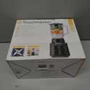 Toastmaster 6 Speed Blender with 48-oz Plastic Jar - Kitchen Blender with Stainless Steel Blades - For Fruit Smoothies & More - Multiple Speeds & Pour-Through Lid