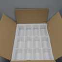 Bud Vases in Bulk Set of 12, Glass Small Vases for Flowers, Modern Cylinder Flower Vases for Wedding Centerpiece, Living Room Decorative, Home Decor (Clear)