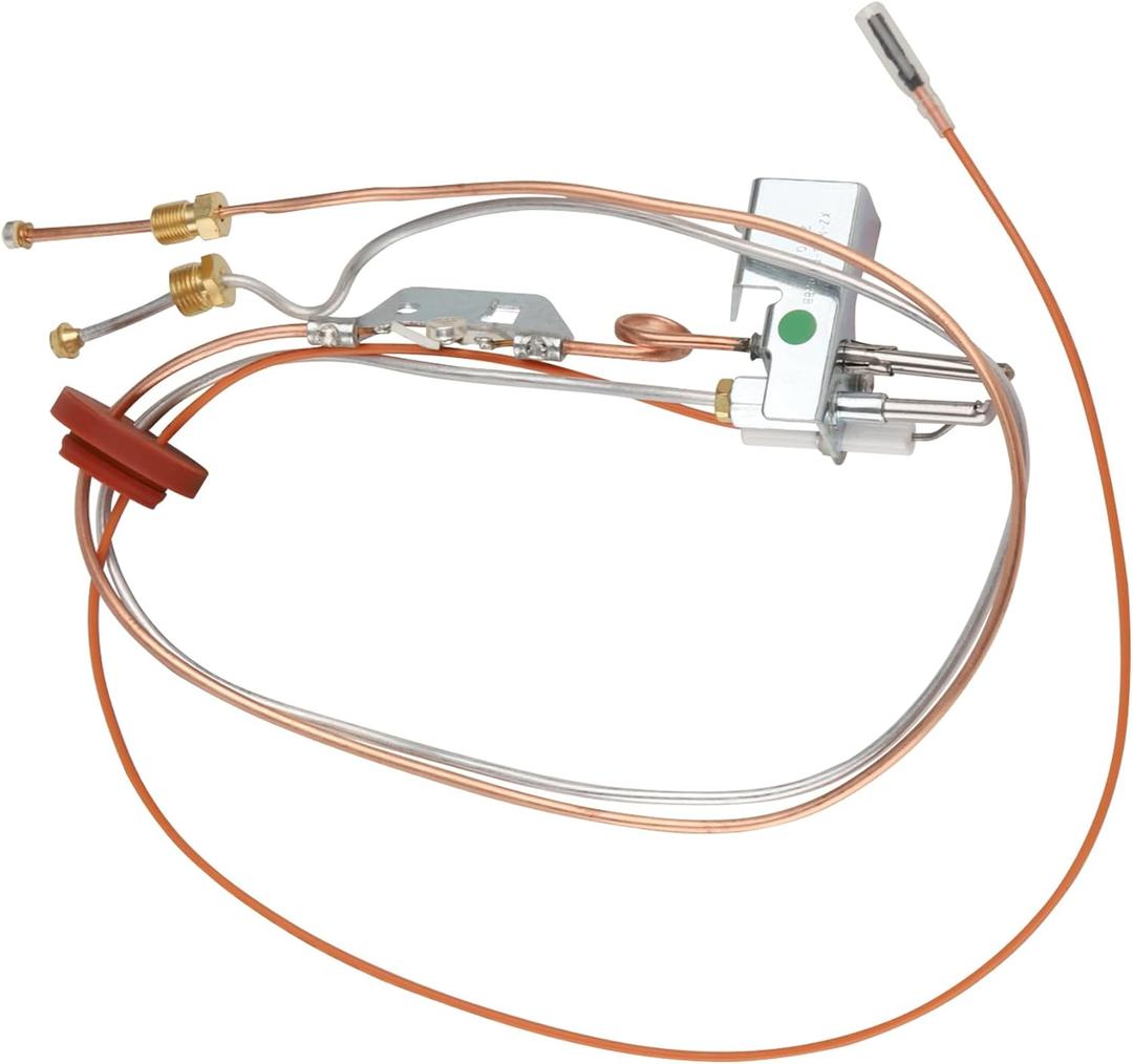 Water Heater Pilot Assembly 9003542 NAT Gas Pilot Assembly Compatible with Reliance, A.O.Smith, Kenmore, State GS and GSX Water Heater Replaces 100109295 9003542005 183824-190