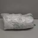 Jiawu Inflatable Hot Tub Cover with Handle, 130cm Inflatable Swimming Pool Cover, Dust Proof PVC Square Pool Protector with Handle for Square Pools and Bathtub, Energy Saving Lid