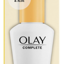 Olay Face Moisturizer, Complete with Sunscreen SPF 30, Fragrance-Free for Sensistive Skin, Broad Spectrum Sun Protection, Long-Lasting Hydration, Non-Comedogenic - Vitamin E & Aloe - 2.5 Oz
