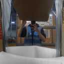 Amorho 24"X36" Gold LED Bathroom Mirror, Metal Framed Mirror with Front Light and Backlit, Stepless Dimmable, Anti-Fog, Shatter-Proof, Memory, 3 Colors