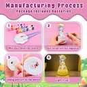 ASIOWELY Arts and Crafts DIY Paint Your Own Princess Lamp Kit for Girls Toy | Arts Supplies for Kids Toys Ages 4-6-8-12,Night Light Painting for Girl 5-10,Birthday Christmas Toy Gifts for 3-12+ Years Old