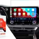 For 2023~2026 L exus RX& TX 14 Inch Glossy Screen Protector - [More Clear& Smooth] - Mil-Grade 9H+ Tempered Glass - Touchscreen *1