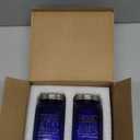 Kerixi Vintage Salt and Pepper Shakers (Blue, Large)