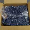 Dog Stairs and Steps for Beds Or Couches, 3-Step Pet Stairs & Steps for Small Dogs and Cats, Soft and Non-Slip Dog Ramp for Older Dogs,Pet with Joint Pain,Easy to Walk (Blue)