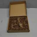 28Pcs Chair Leg Floor Protectors Rectangle for Hardwood Floors Silicone Caps Covers Felt Furniture Pads Clear Chair Sliders, Protect The Floor from Scratches(Fit:L 1.12"-1.5",W 0.75"-1") (Medium)