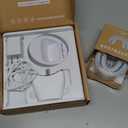 autobrush Sonic Pro U Shape Electric Toothbrush with Unique 360° Nylon Bristles, 3 Cleaning Modes, Ultrasonic LED Light Therapy, Rechargeable, Waterproof (9-12 Years, White)