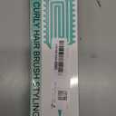 Curly Hair Brush, Curl Defining Brush with Soft Boar Bristles Detangling Tangled Glides, Wide-Teeth Design Effortlessly Shaping & Defining Curls, Curling Definer for Wet & Dry Hair (Green)