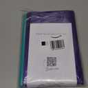 Merchandise Bags 200 Teal & Purple 9"x12" Bags 1.5Mil Thick Glossy With Handles