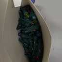 Honoson 120 Count 5 mm Winter LED Replacement Bulbs Bulk Wide Angle Winter LED Light Bulbs String Replacement Festival Light Garland Outdoor Tree Home Decoration (Green Base with Bright Colors Bulb)