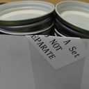Chuangdi 30 Packs Mason Jar Lids Bulk Wide Regular Mouth Canning Lids Leak Proof Secure Mason Storage Solid Caps(Silver)