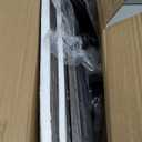 Narrow Side Table with Charging Station, Compact Side Table for Small Spaces, Couch Table with Storage Bag for Living Room, Bedroom, Rustic Brown