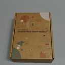 Hands-Free Baby Bottle - Anti-Colic Nursing System 9 oz Baby Bottle with Fast Flow Nipple/Teat 3m+ with Tube Straw Feeding System for Toddler (2 Bottles - Elephant)