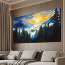 Canvas Wall Art Decor, Wall Decor 29"X58"