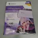 Optiazure Thermal Laminating Pouches 9"x11.5" Inches, 5mil 100Pack, Clear, Letter Size