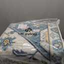 VK VK·LIVING Machine Washable Rug 9'x12' Vintage Design Washable Area Rugs with Non Slip Rugs for Living Room Bedroom Traditional Woven Carpet Stain Resistant Home Decor Boho Rug, Green&Beige