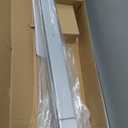 Dynasty Hardware Push Bar Panic Exit Device for Emergency Exit Doors Painted Aluminum, with Exterior Lever Handle
