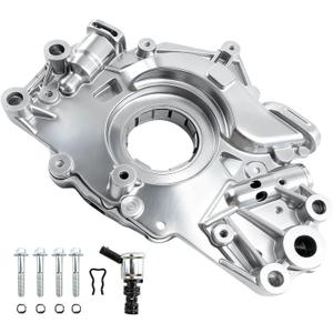 Engine Oil Pump with Solenoid & Screws for Chevy Silverado 1500/Express/Suburban/Tahoe/GMC Sierra 1500/Savana/Yukon/Yukon XL/Cadillac Escalade/Escalade ESV 2014-2020, Replaces M555 OP4243 12686433