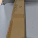 Cordless Bamboo Roman Shade, 33" W x 48" H, Natural Caramel Brown