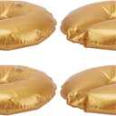 4 Pieces Golden Water Bag for Arch Stands Base, Heavy Weight Water Bag for Wedding Birthday Party Arch Backdrop Stand, Metal Arch Frame Base, Water Fillable Base