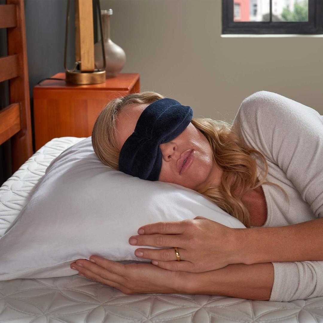 Tempur-Pedic Sleep Mask, One Size, Navy, Pack of 1