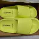rosyclo Cloud Slippers for Women and Men, Pillow House Slippers Shower Shoes Indoor Slides Bathroom Sandals, Ultimate Comfort, Lightweight, Thick Sole, Non-Slip, Easy to Clean (7.5-8.5 Women/6-7 Men, Avocado Green)