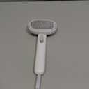 Aumuca Cat Brush for Shedding, Cat Brushes for Indoor Cats, Cat Brush for Long or Short Haired Cats, Cat Grooming Brush Cat Comb for Kitten Rabbit Massage Removes Loose Fur (White)