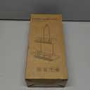 Shower Caddy Hanging Bathroom Organizer: Rustproof Shelf for Inside Shower - No Drilling Racks Over Showerhead - Bath Shelves for Shampoo Soap (Black)